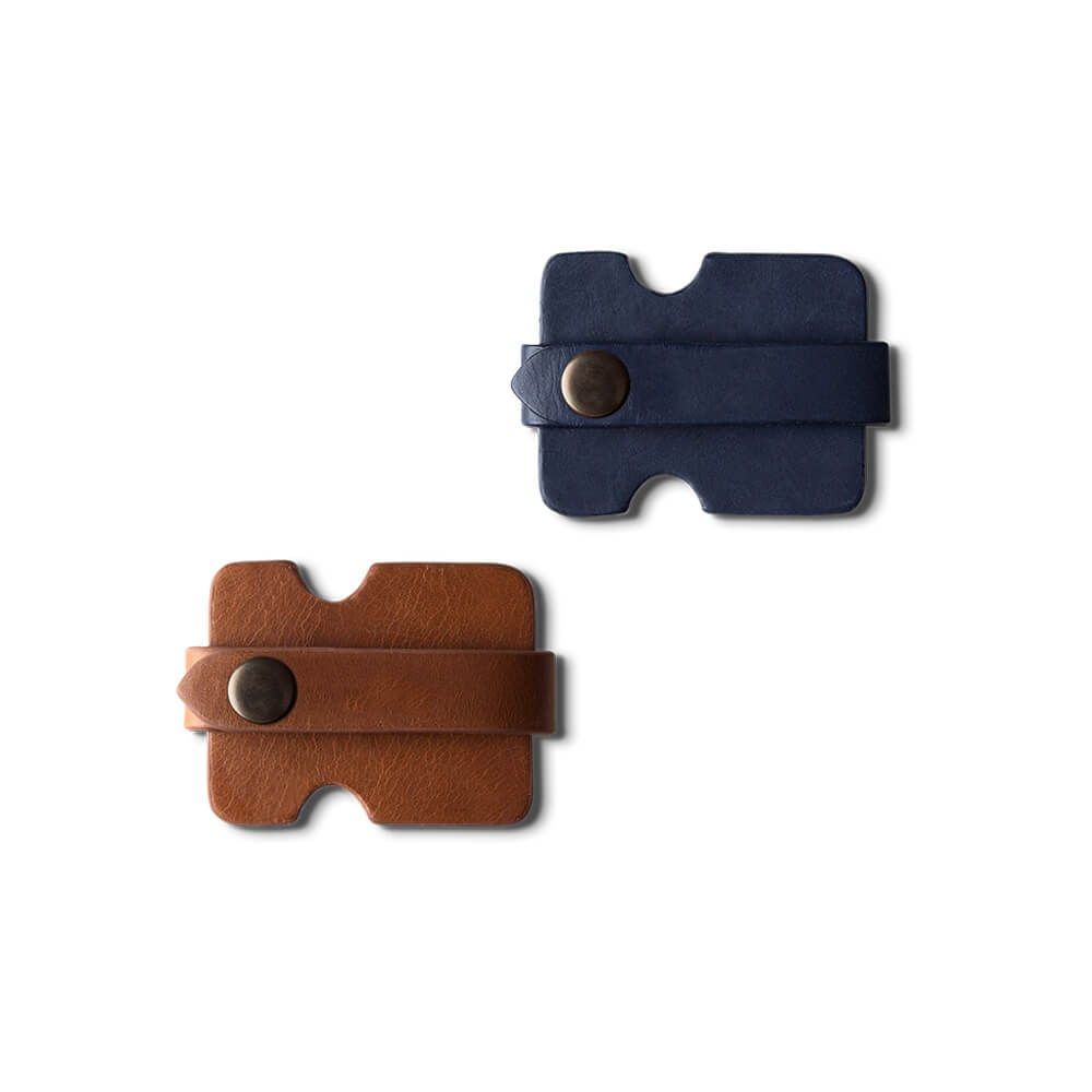 Unisex Leather Earphone Holder