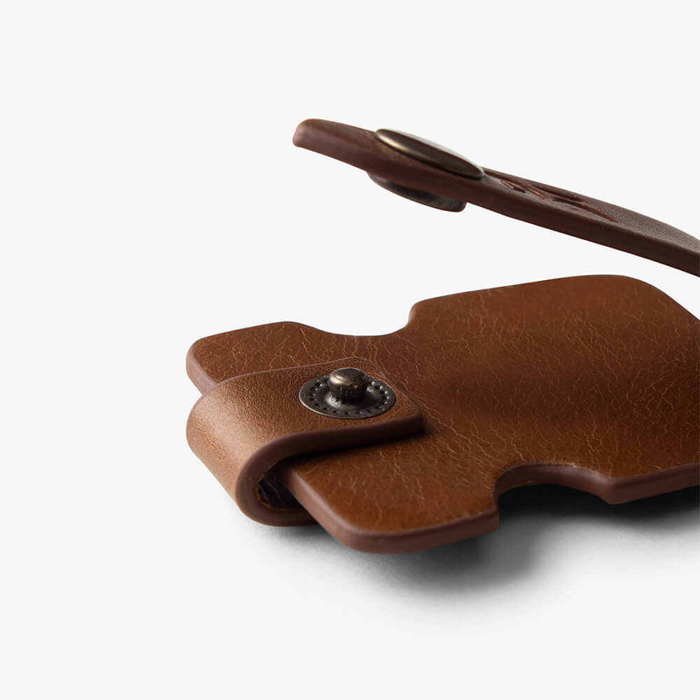 Unisex Leather Earphone Holder