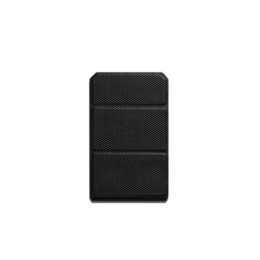 Smart fold PU leather & suede card holder